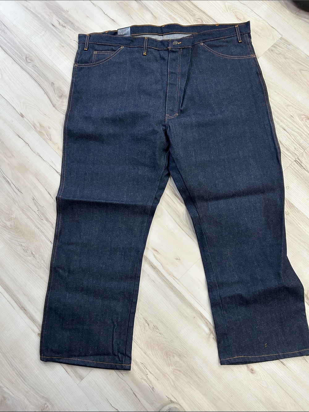 Dickies Men's Dark Indigo Relaxed Straight Jeans
